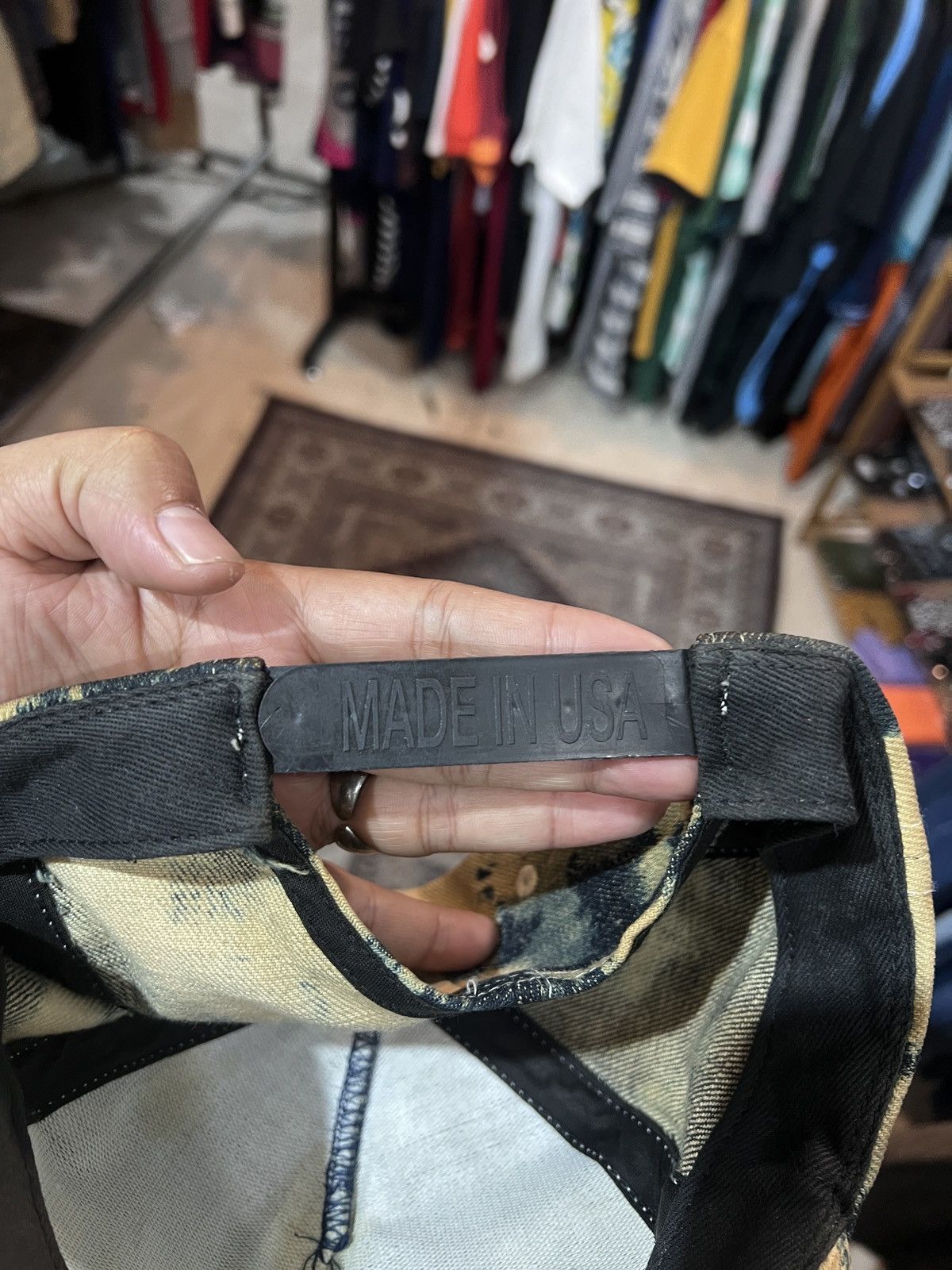 Supreme Supreme bleached denim hat Size ONE SIZE - 7 Thumbnail