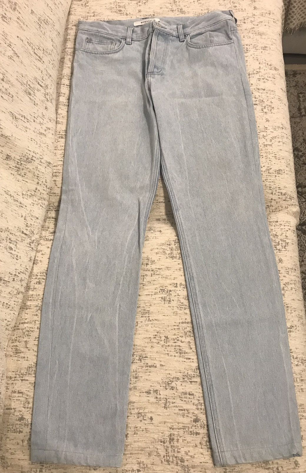 image of Givenchy Light Blue Jeans, Men's (Size 36)