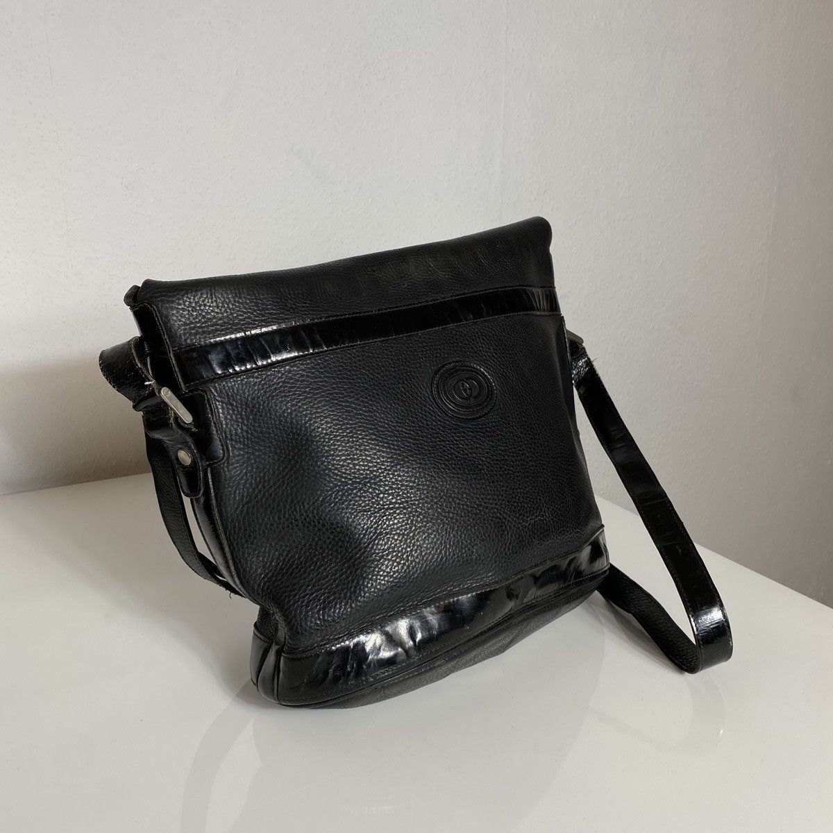 Gucci Vintage bag Gucci Leather Black Size ONE SIZE - 14 Thumbnail