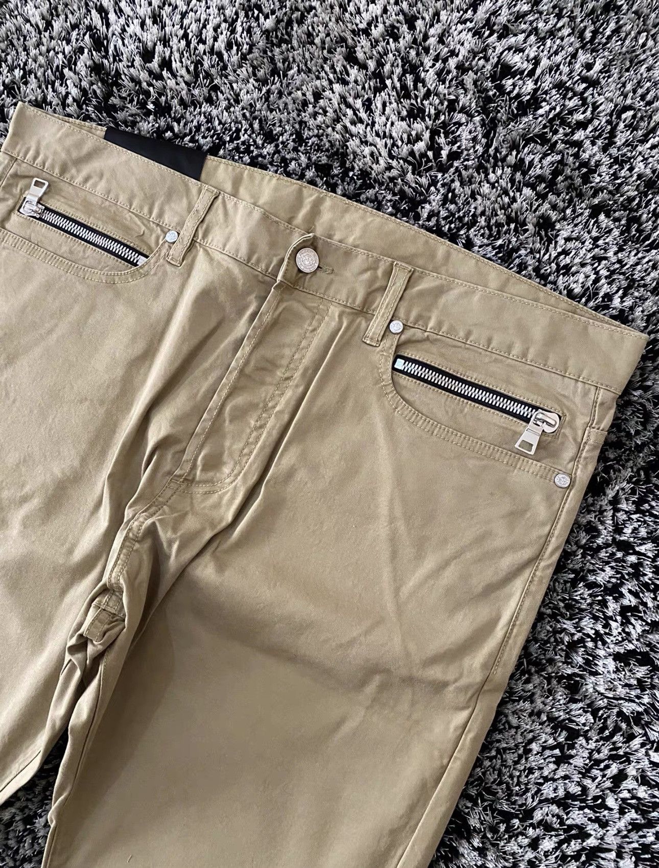 Balmain Balmain Beige jeans Size US 34 / EU 50 - 4 Thumbnail