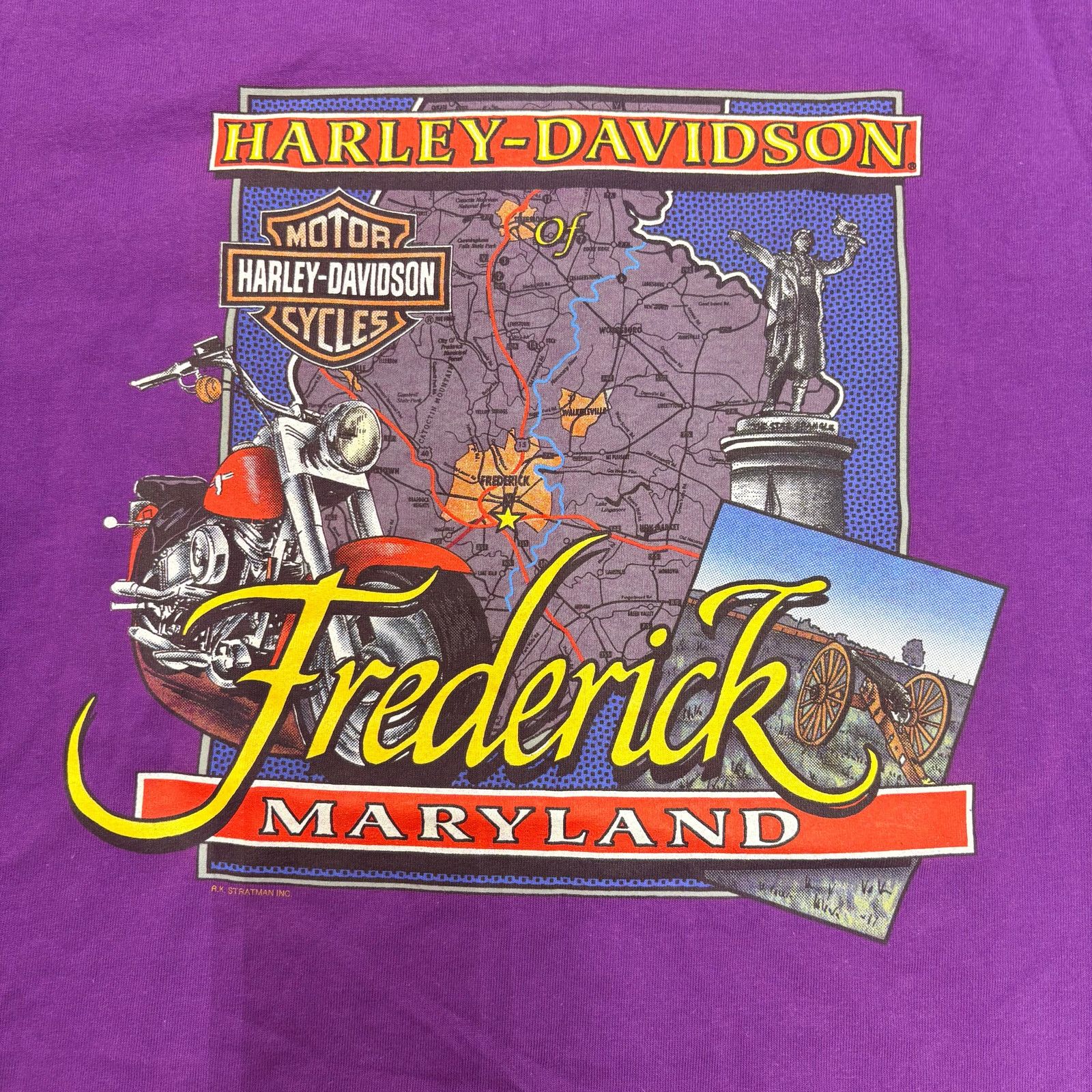 Harley Davidson Vintage Harley Davidson Graphic Tee Size US L / EU 52-54 / 3 - 4 Thumbnail