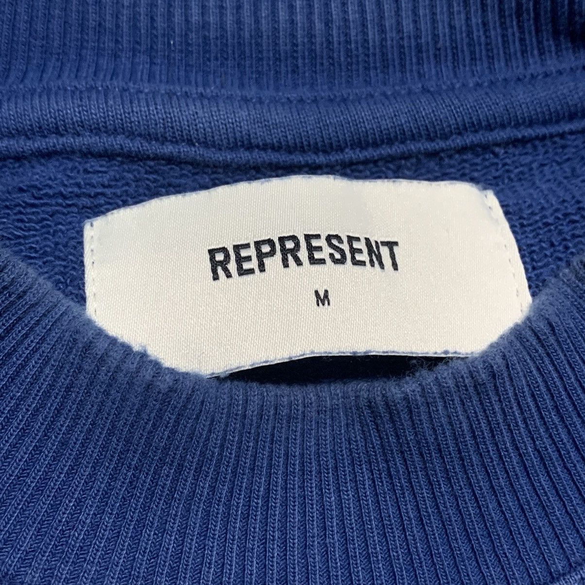 Represent Clo. Represent Medium Blanks Blue Sweater Sweatshirt Crewneck Size US M / EU 48-50 / 2 - 4 Thumbnail