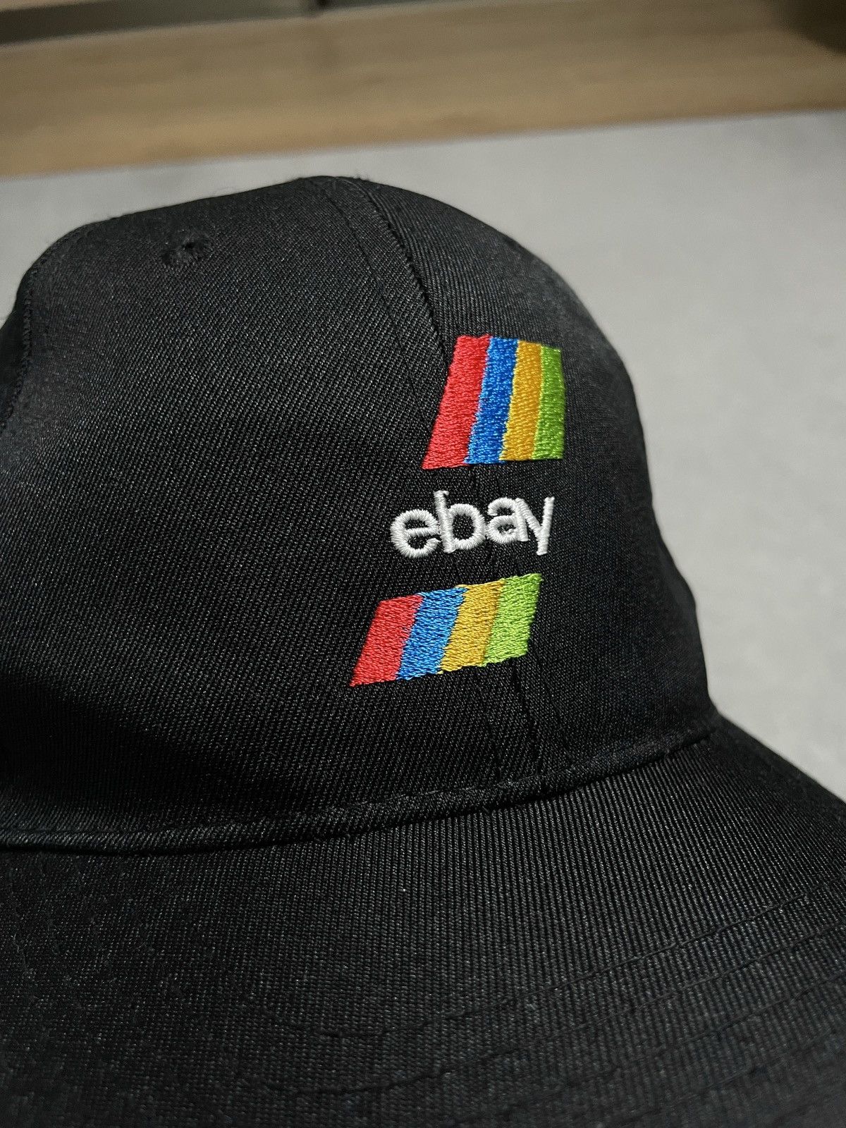 eBay Vintage Black Cap Hat Logo EBay Drip Size ONE SIZE - 2 Thumbnail