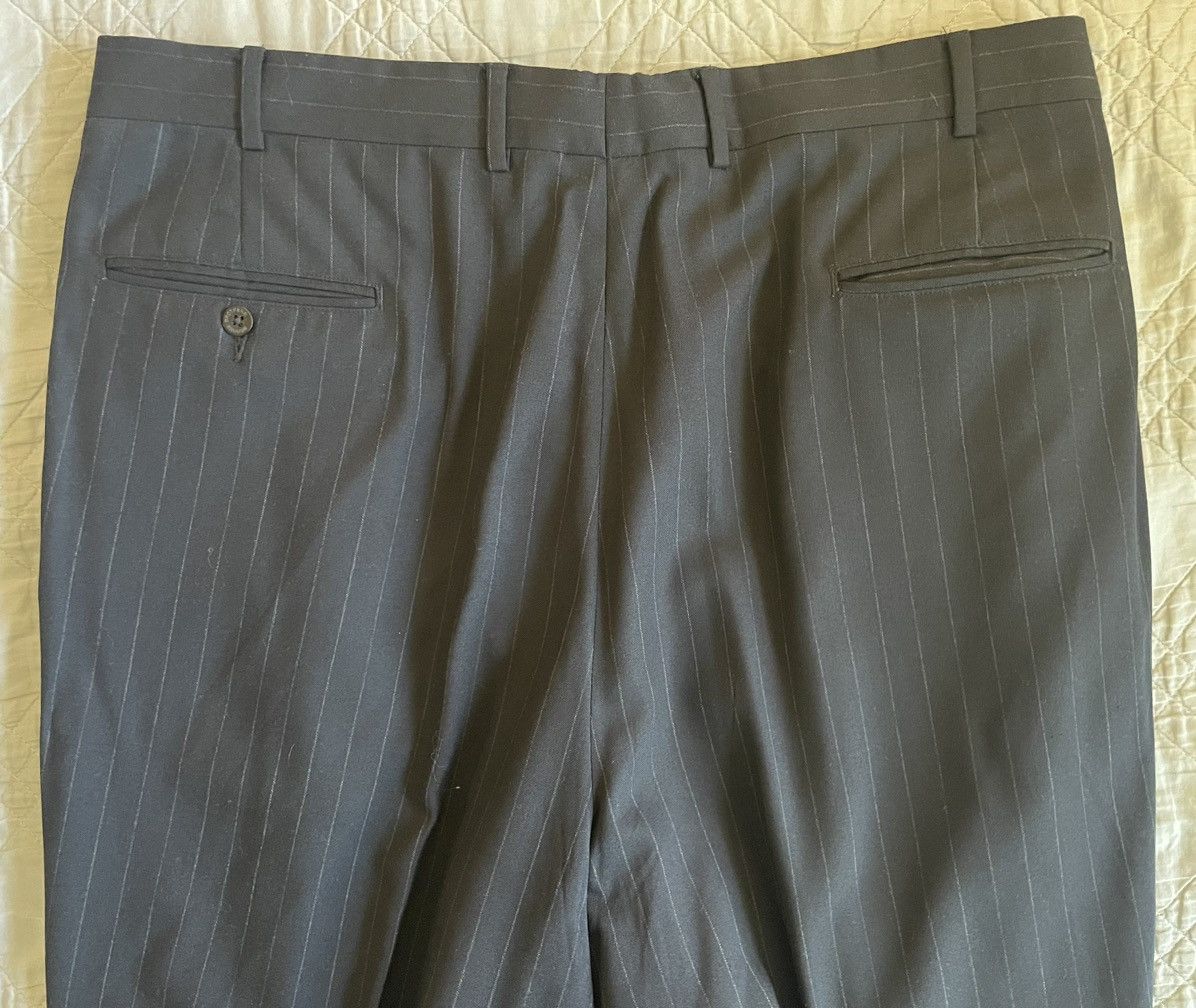 Brooks Brothers Brooksease Pinstripe Wool Suit Size 44R - 15 Thumbnail