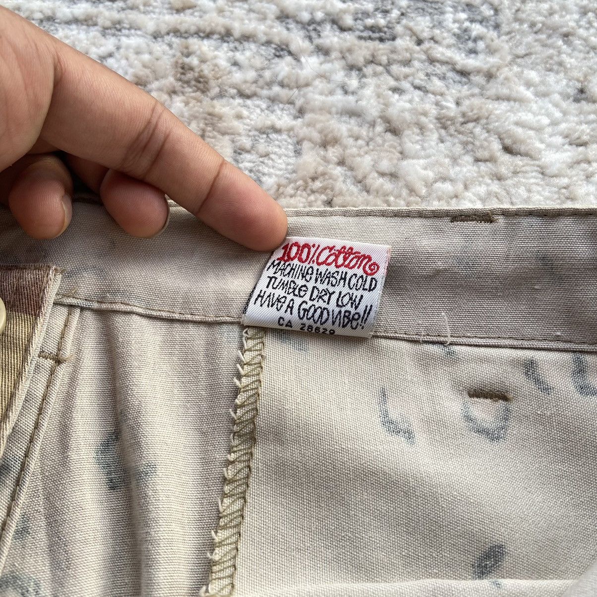 Stussy Vintage 90's Stussy Jorts Camo Cargo Pants Size US 32 / EU 48 - 5 Thumbnail