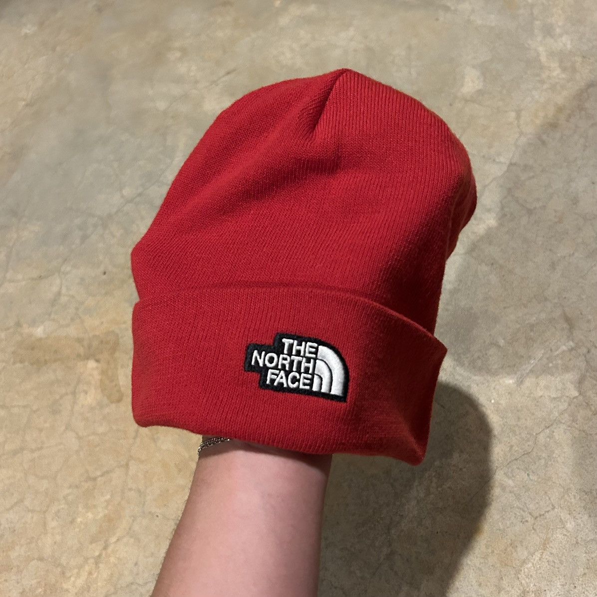 The North Face The North Face Dock Worker Logo Patch Cuffed Beanie Size ONE SIZE - 3 Thumbnail