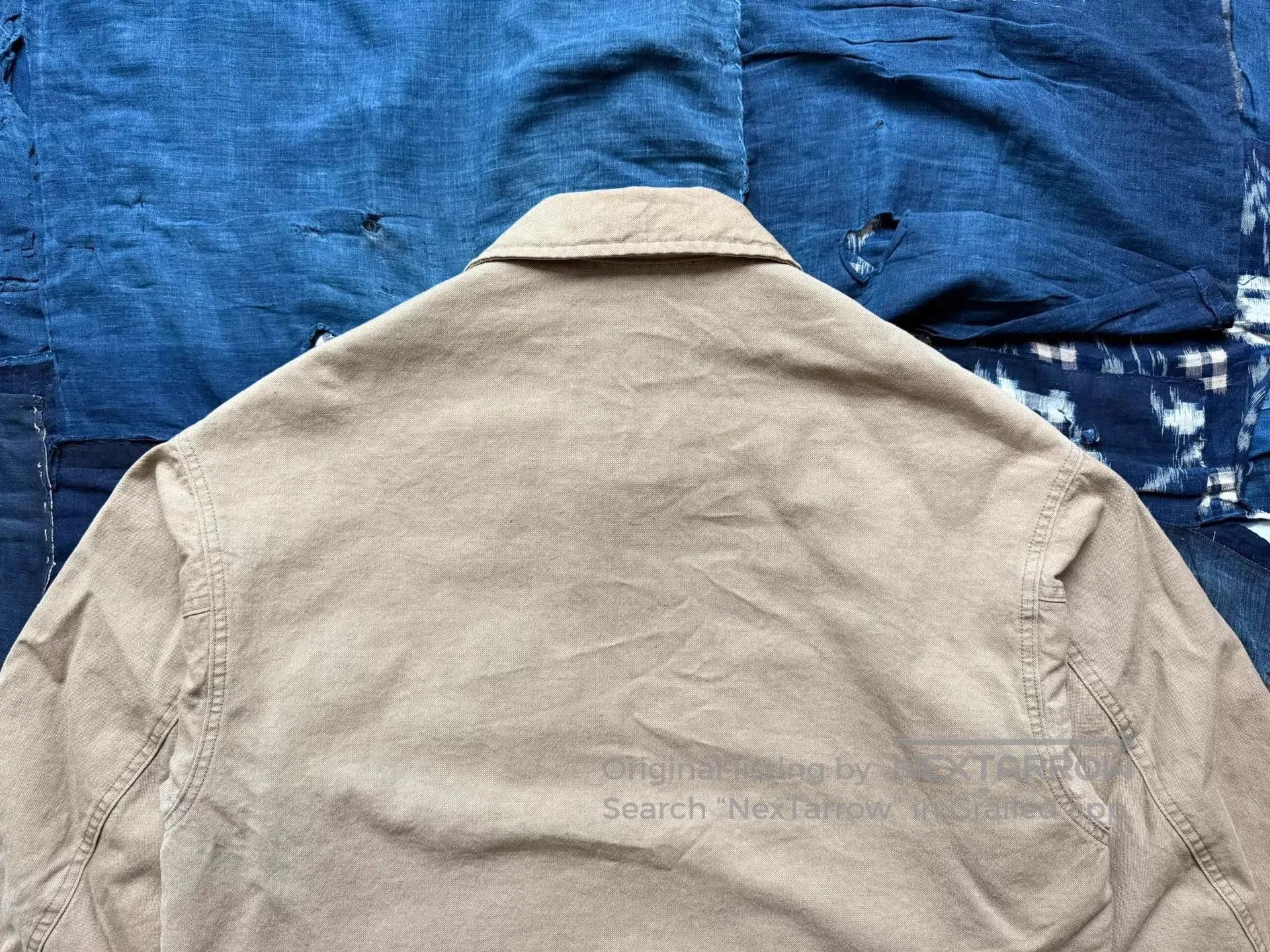 Visvim Beige Lightweight Jacket with Front Pocket - Size M. Size US M / EU 48-50 / 2 - 6 Thumbnail