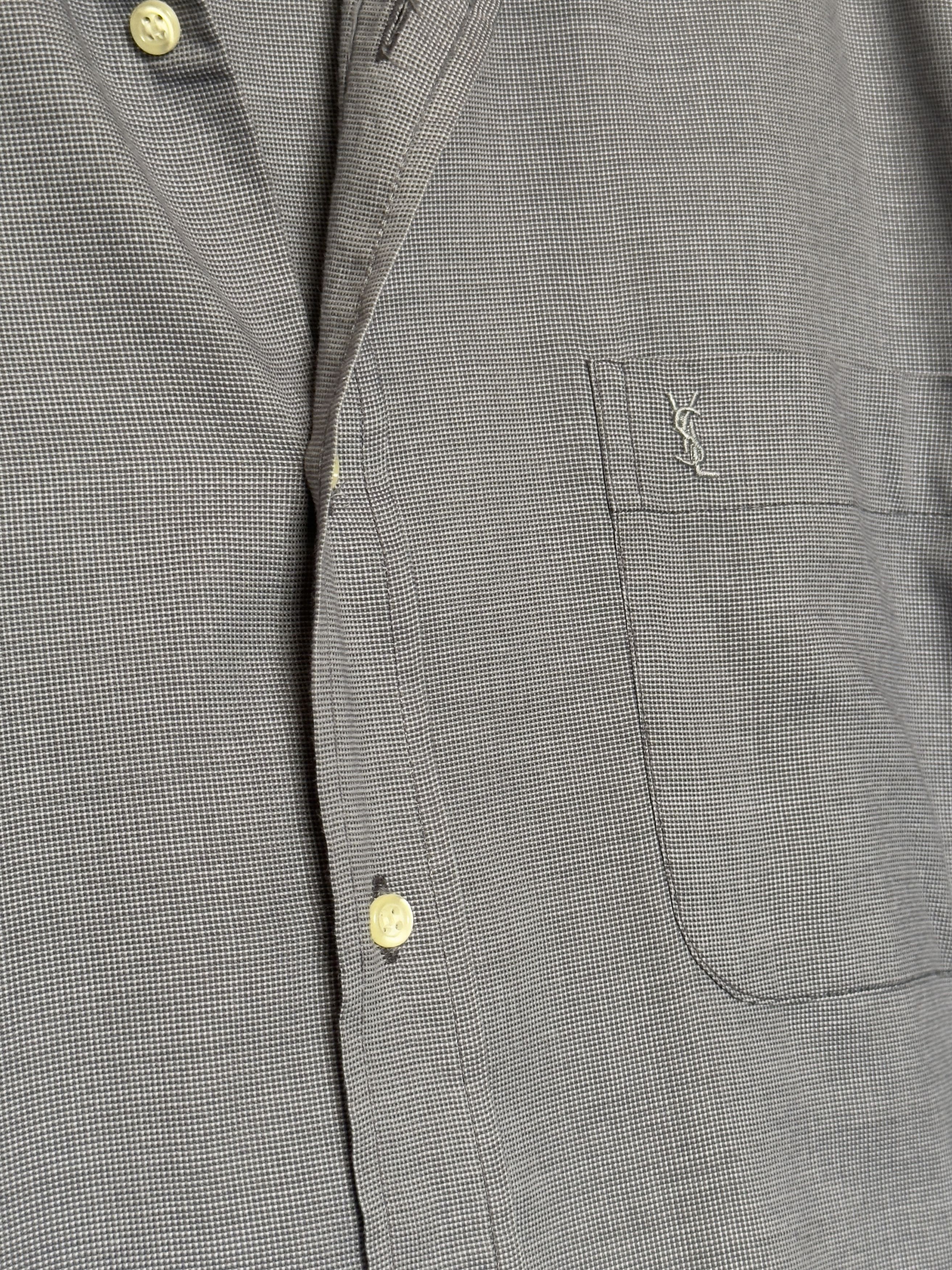 Yves Saint Laurent 🔥 YSL vintage Yves saint laurent shirt size xl cotton Size US XL / EU 56 / 4 - 3 Thumbnail