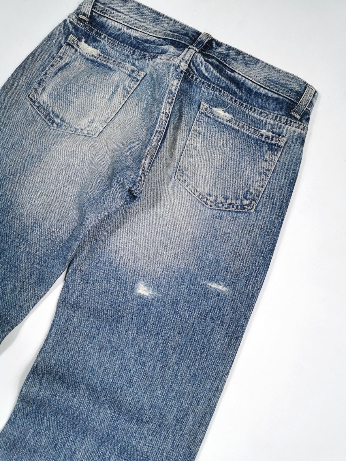 Japanese Brand DMG Domingo Japan Distressed Jeans Size US 28 / EU 44 - 7 Thumbnail