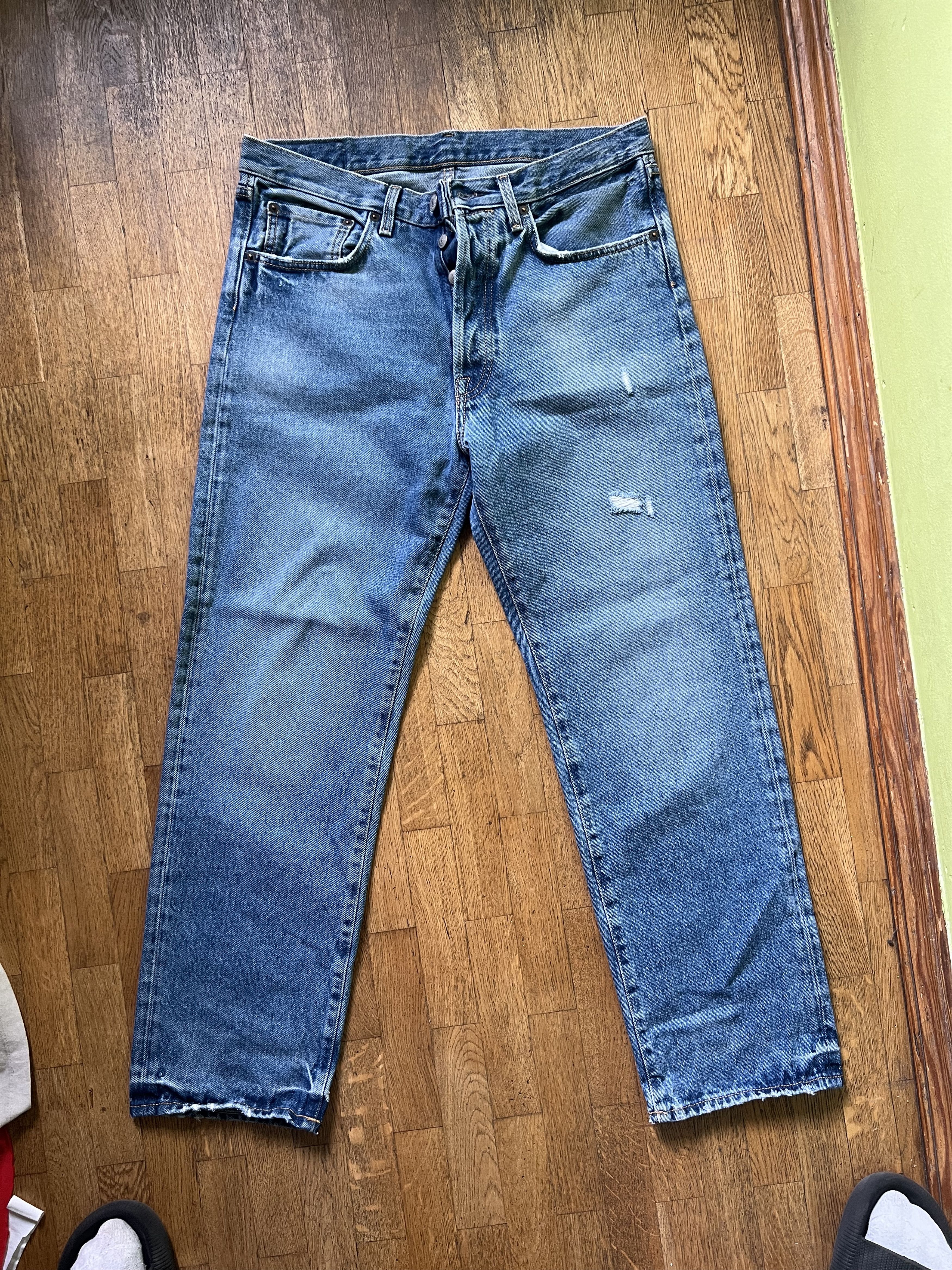 Acne Studios Acne Studios 2003 Vintage Blue Jeans Size US 26 / EU 42 - 6 Thumbnail