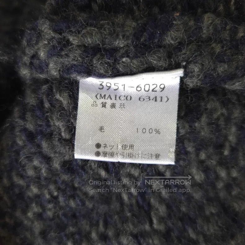 Dries Van Noten Wool V-neck Knit Sweater