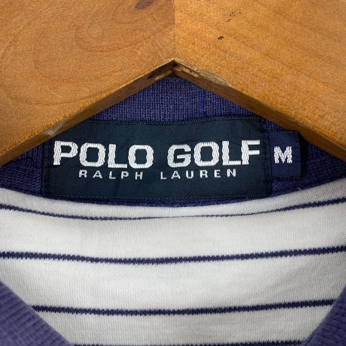Polo Ralph Lauren Vintage POLO RALPH LAUREN Golf Collection Striped Polo Tee Size US M / EU 48-50 / 2 - 5 Thumbnail