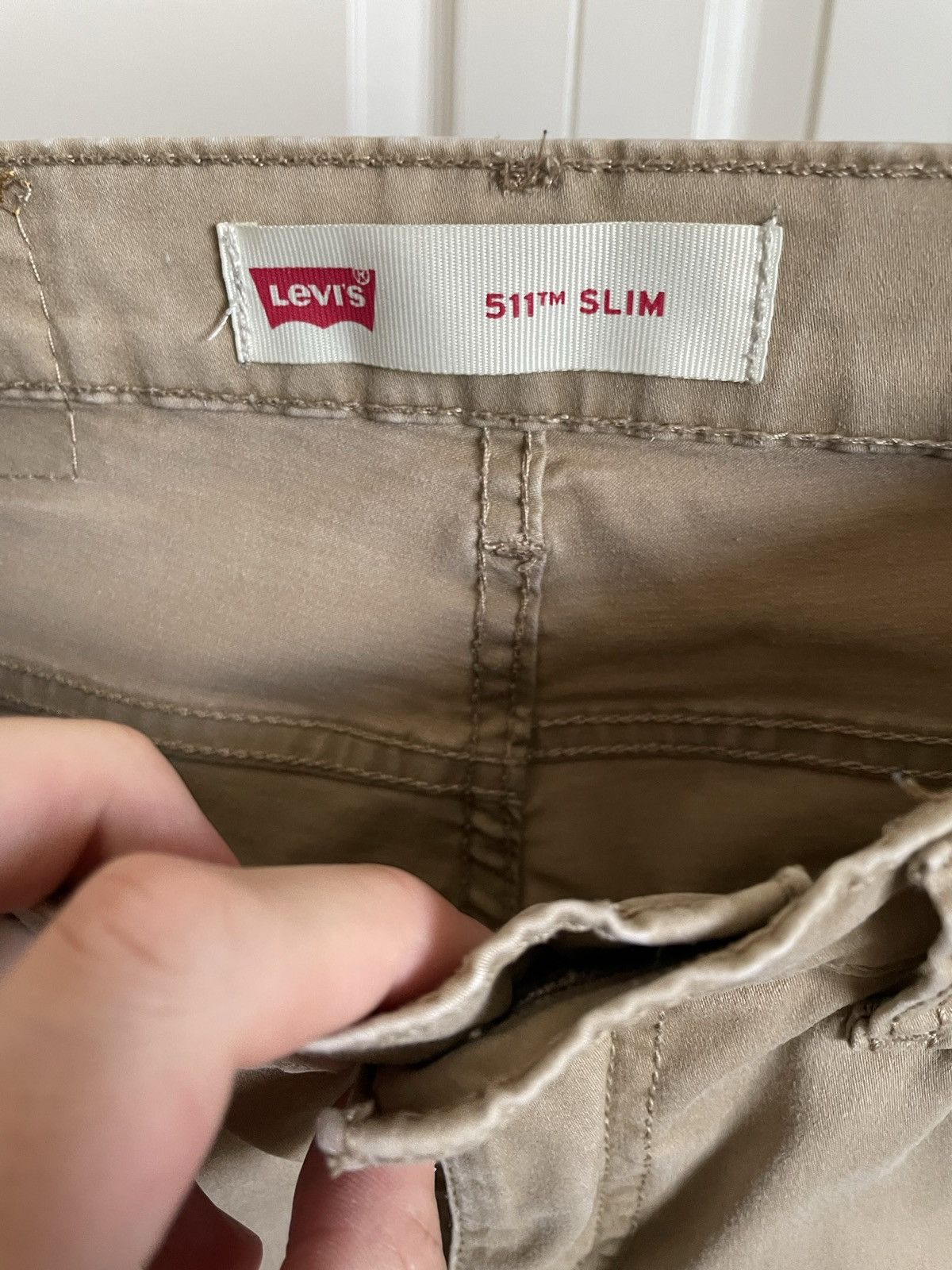 LEVIS 511 SLIM MENS KHAKIS