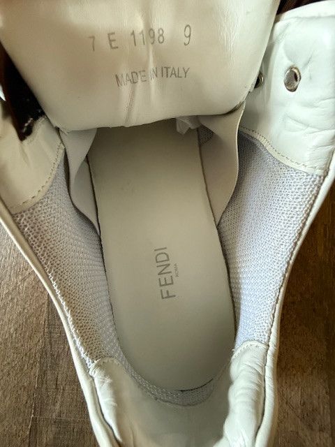 Fendi Fendi leather sneakers Size US 10 / EU 43 - 2 Thumbnail