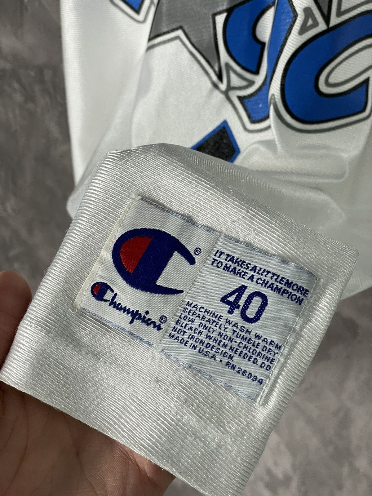 Champion × NBA Orlando Magic NBA BASKETBALL CHAMPION JERSEY #1 A. HARDAWAY Size US M / EU 48-50 / 2 - 7 Thumbnail