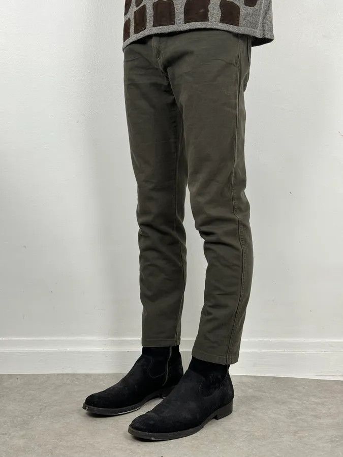 Roberto Cavalli SS2001 Roberto Cavalli Olive Green Cozy Pants Size US 30 / EU 46 - 3 Thumbnail