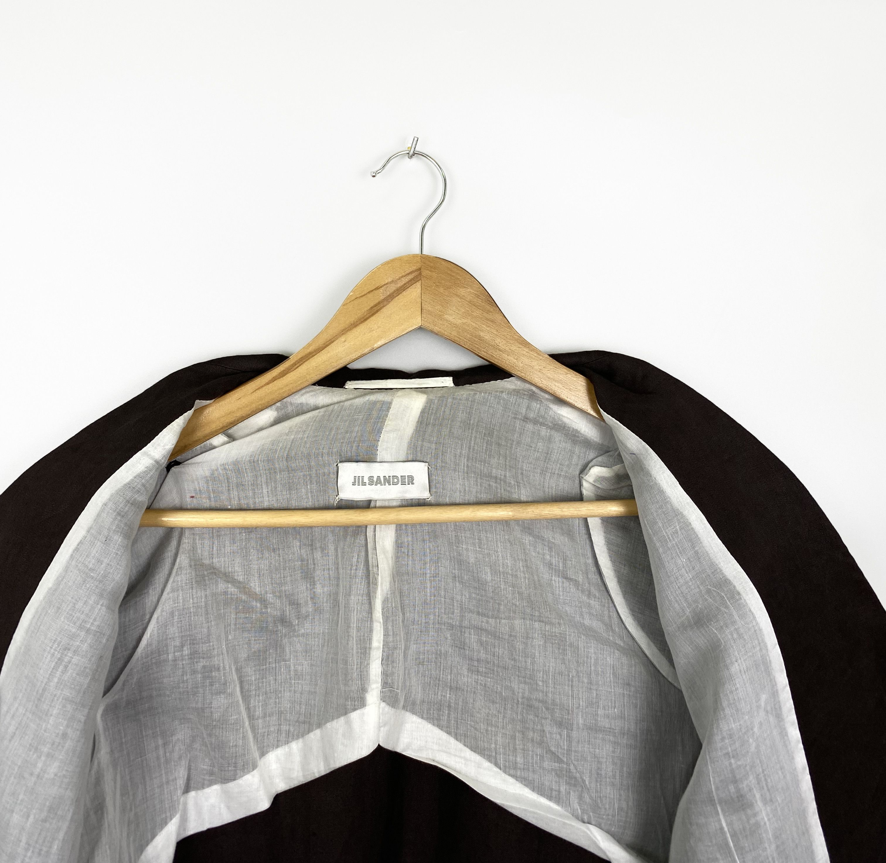 Jil Sander Jil Sander Vintage Lino Blazer Jacket Made in Italy Size 40 Size S / US 4 / IT 40 - 9 Thumbnail