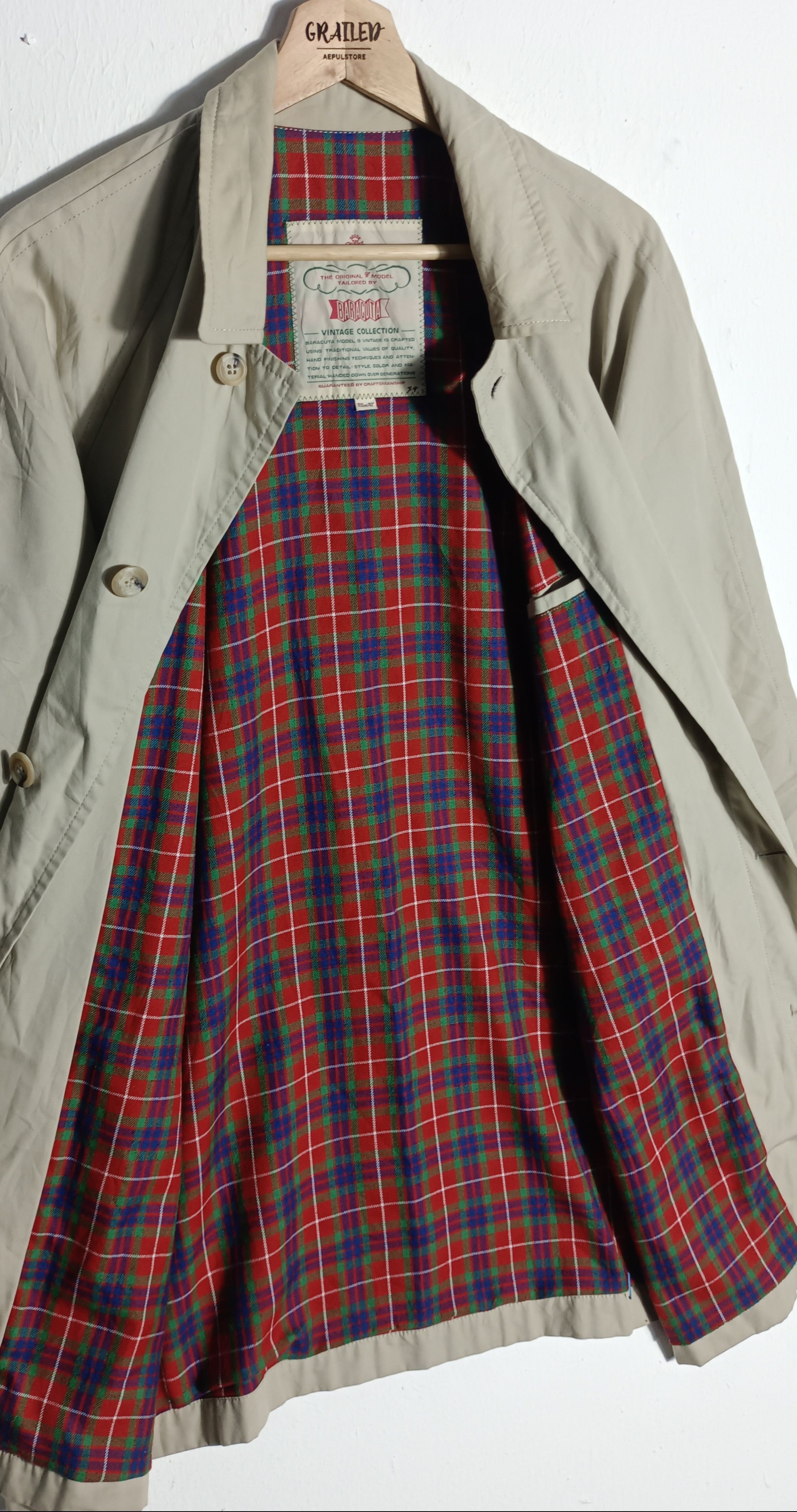 Baracuta Vintage 🔥 BARACUTA Traditional Men Jacket Size US XXL / EU 58 / 5 - 12 Thumbnail