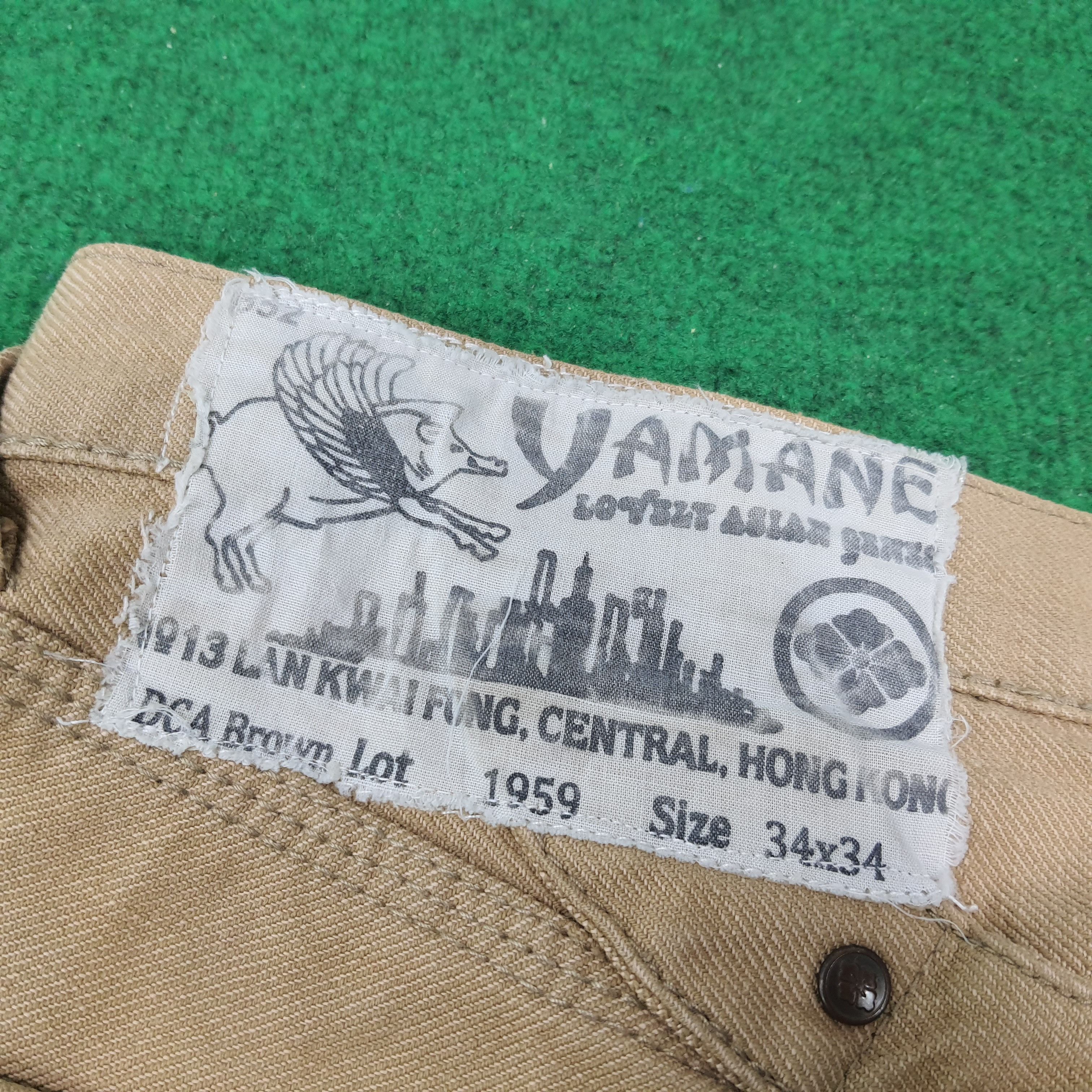 Evisu Vintage Yamane Japan Evisu Custom Daicock Pants C280N7 Size US 32 / EU 48 - 3 Thumbnail