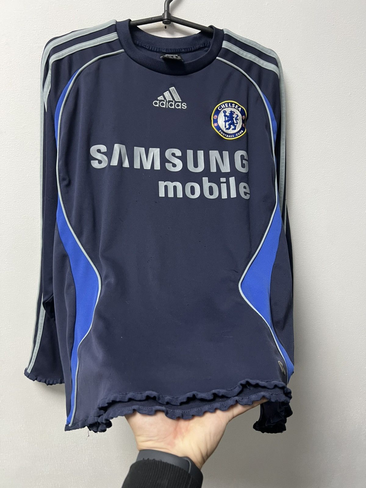 Adidas Vintage Adidas Chelsea Training Football Jacket Size US L / EU 52-54 / 3 - 9 Thumbnail