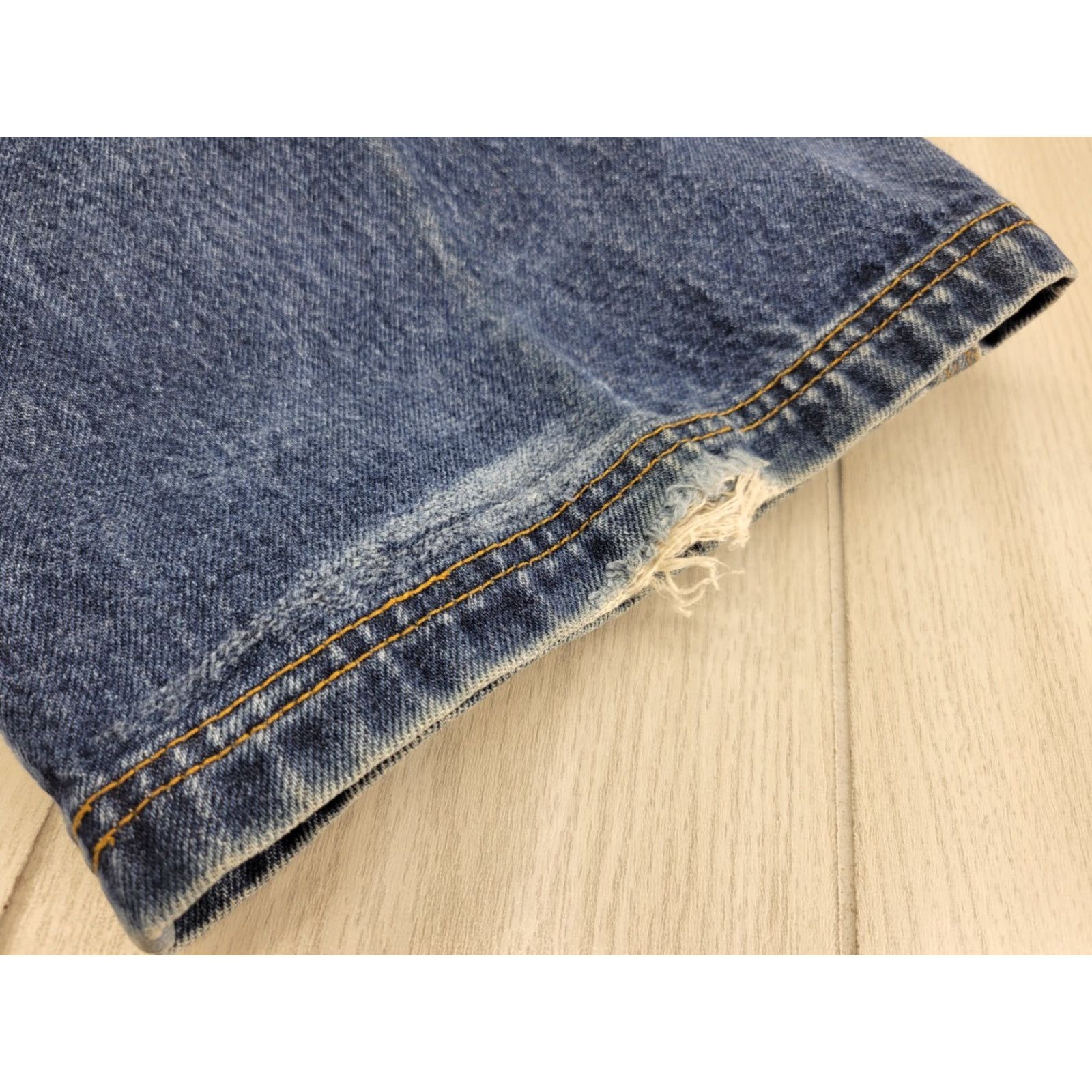 Timberland VINTAGE Timberland Jeans Baggy 90s Mens Regular Blue Denim 38x32 Belt Loops Pockets Logo Patch Distressed? Not Distressed Size US 38 / EU 54 - 2 Thumbnail