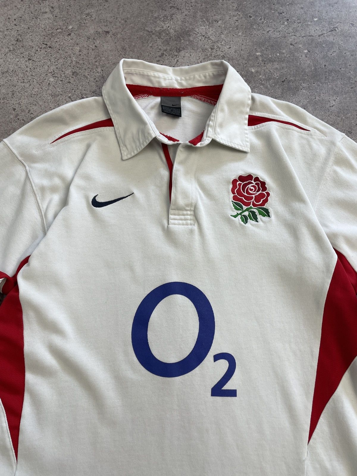 Nike Vintage Nike England Rugby World Cup 2003 Champions Jersey Size US XL / EU 56 / 4 - 9 Thumbnail