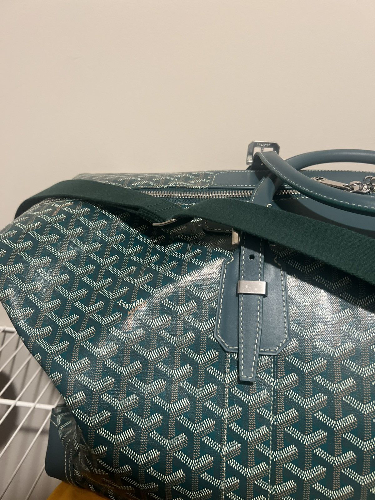 Goyard Goyard Bowling 55 ‘Green’ Size ONE SIZE - 3 Thumbnail