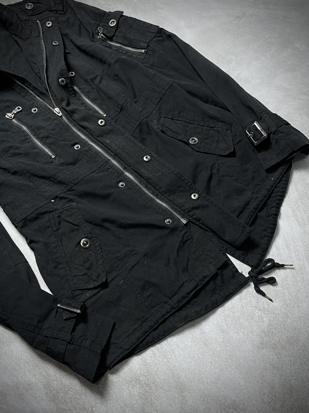 Japanese Brand 2000’s Real Standard - Vkei Style Bondage Parka Jacket Size US M / EU 48-50 / 2 - 8 Thumbnail
