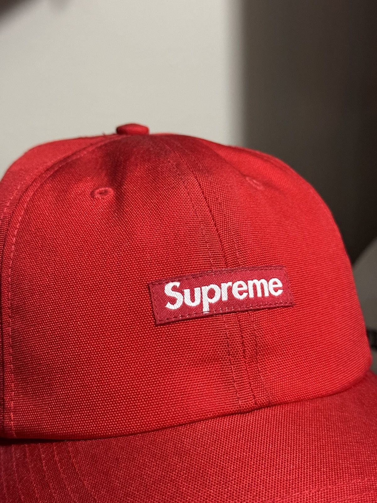 Supreme Supreme Cordura Small Box 6-Panel Red Size ONE SIZE - 2 Thumbnail