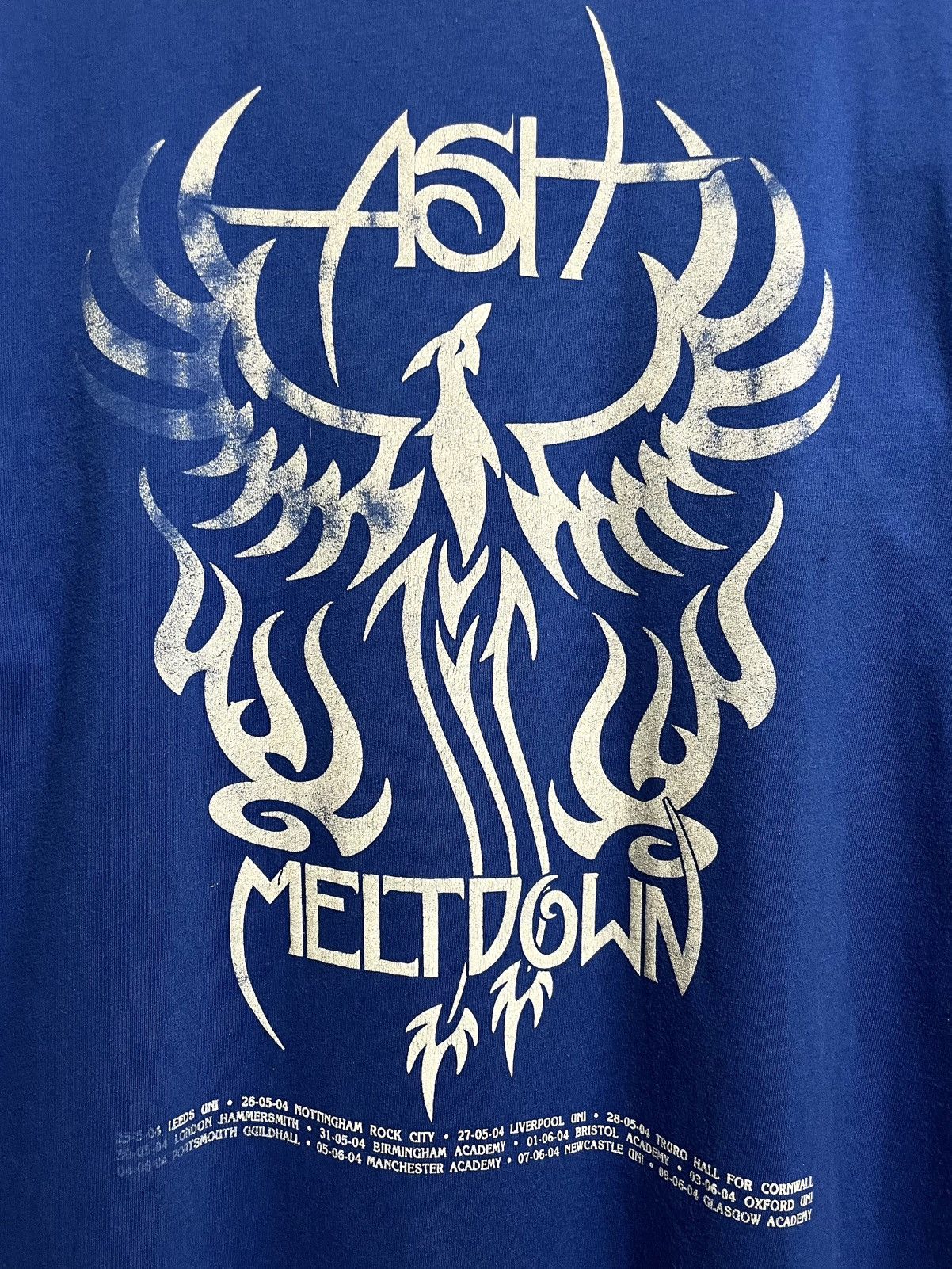 Band Tees Vintage 00s ASH Meltdown Indie Britpop Band T-Shirt Oasis Size US XL / EU 56 / 4 - 13 Thumbnail