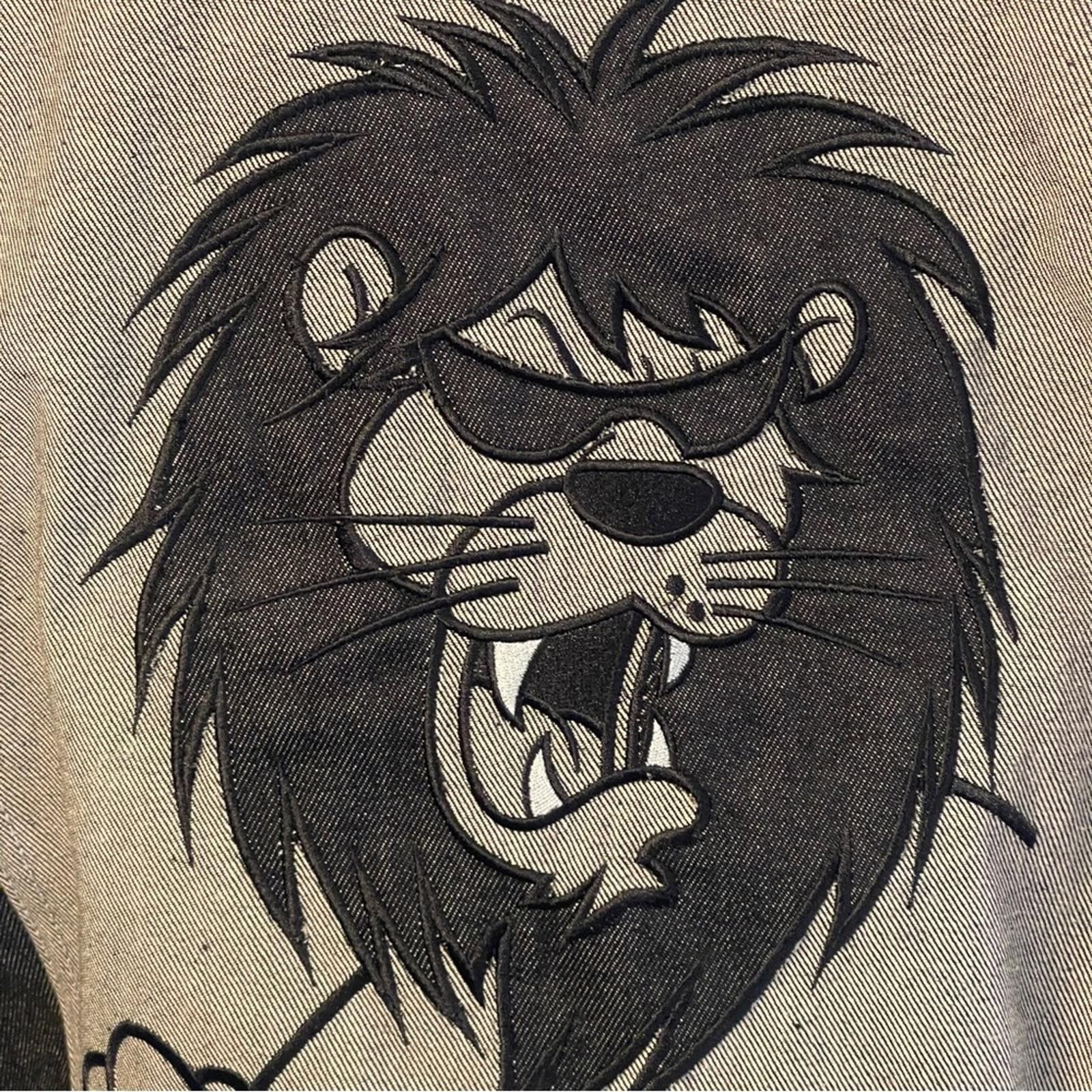 Other Kno Betta Lion Men's Black Denim Jacket in size L - NWOT Size US L / EU 52-54 / 3 - 6 Thumbnail