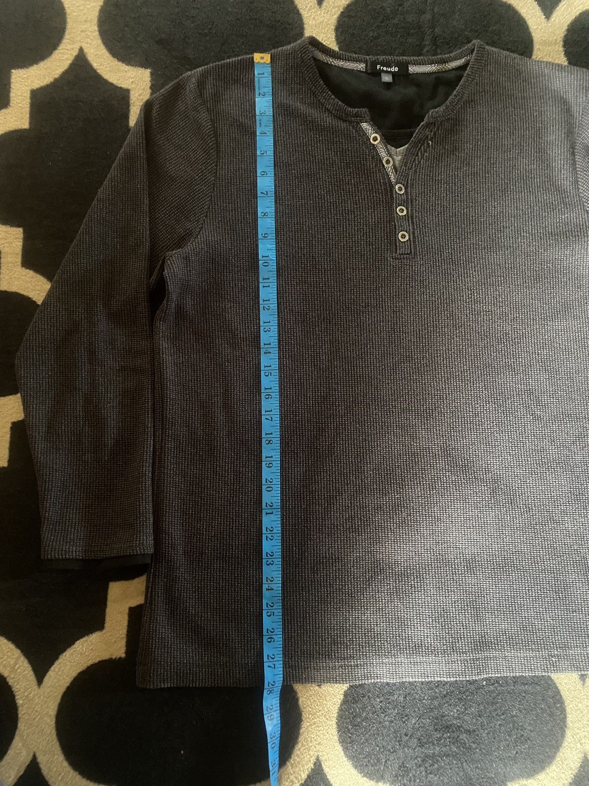Japanese Brand Vintage Japanese Brand Feurde black long sleeve Size US L / EU 52-54 / 3 - 9 Thumbnail