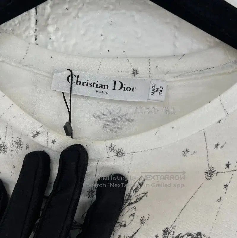 Dior Dior Gray Cotton Men's T-Shirt . Size US S / EU 44-46 / 1 - 4 Thumbnail