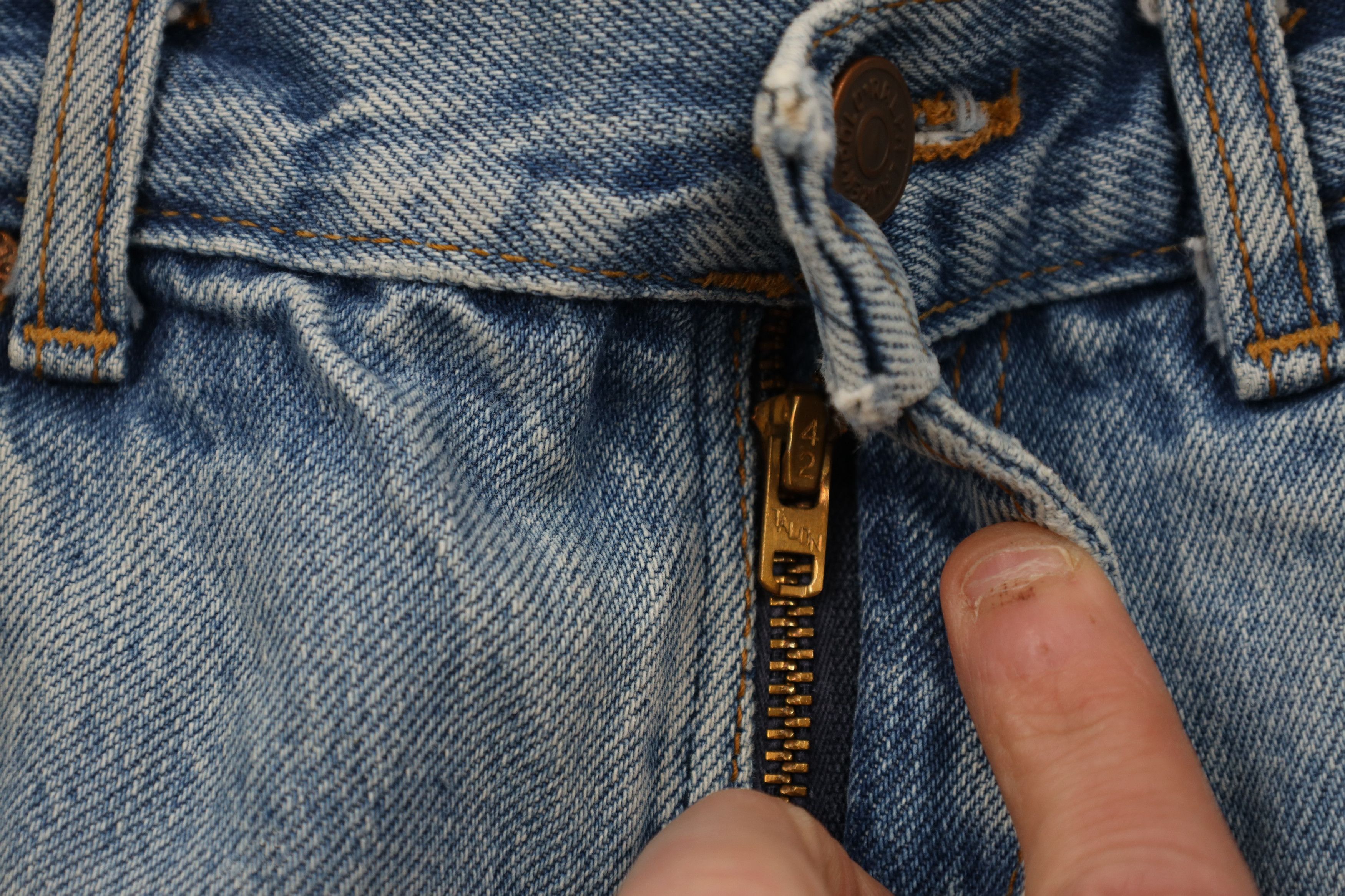 Ralph Lauren Vintage 70s Ralph Lauren Straight Leg Denim Jeans Blue USA Size US 32 / EU 48 - 10 Thumbnail