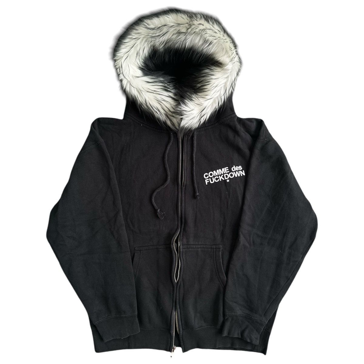 Japanese Brand Soundless era fur hoodie Geaksx | Grailed