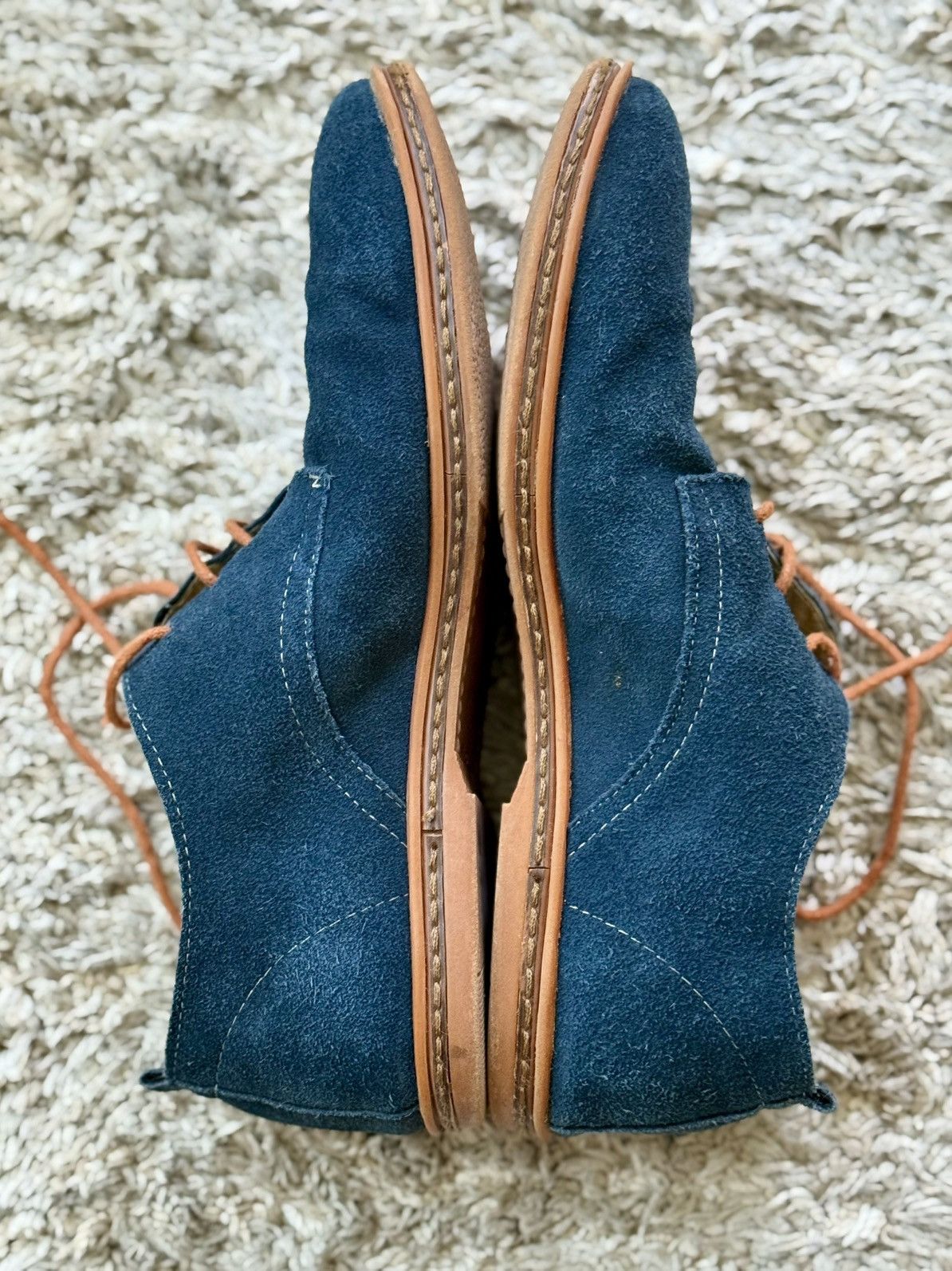 Other Dadawen Navy Suede Derby Shoes – Size 44 (US 10.5–11) Size US 10.5 / EU 43-44 - 4 Thumbnail
