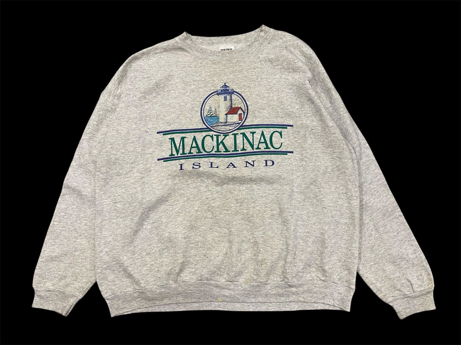 Vintage Vintage 70s Mackinac Island Sweatshirt Size US L / EU 52-54 / 3 - 1 Thumbnail