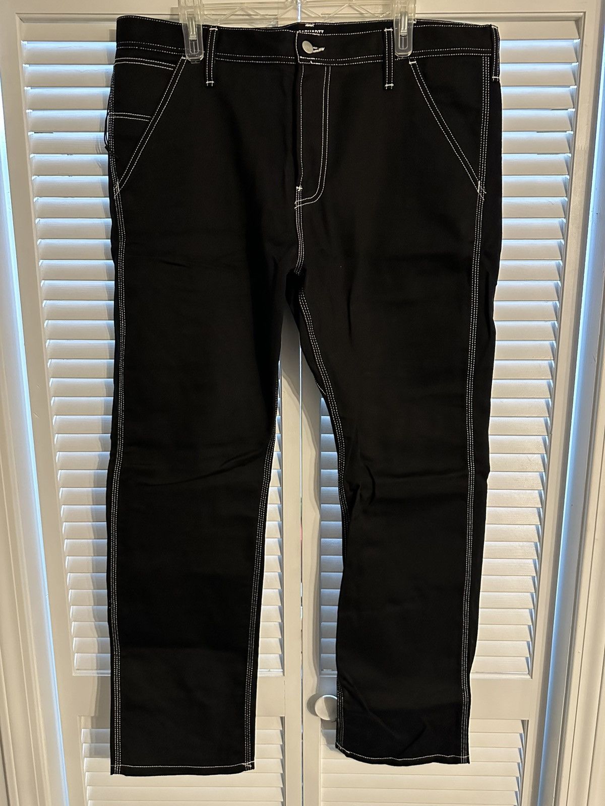 Carhartt Wip Carhartt wip black pant Size US 36 / EU 52 - 1 Thumbnail
