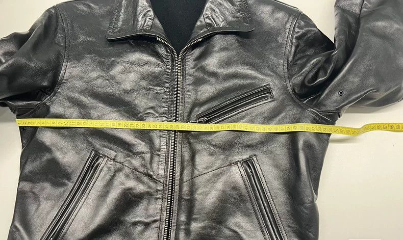 Freewheelers freewheelers Vintage Black Tea-Core Horsehide Biker Jacket Size US XXS / EU 40 - 6 Thumbnail