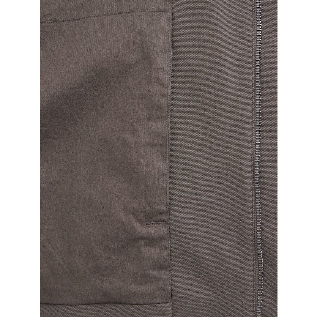 Rick Owens RICK OWENS Heizer Mac Dust Gray Cotton Blend Short Jacket Ne Size US M / EU 48-50 / 2 - 3 Thumbnail