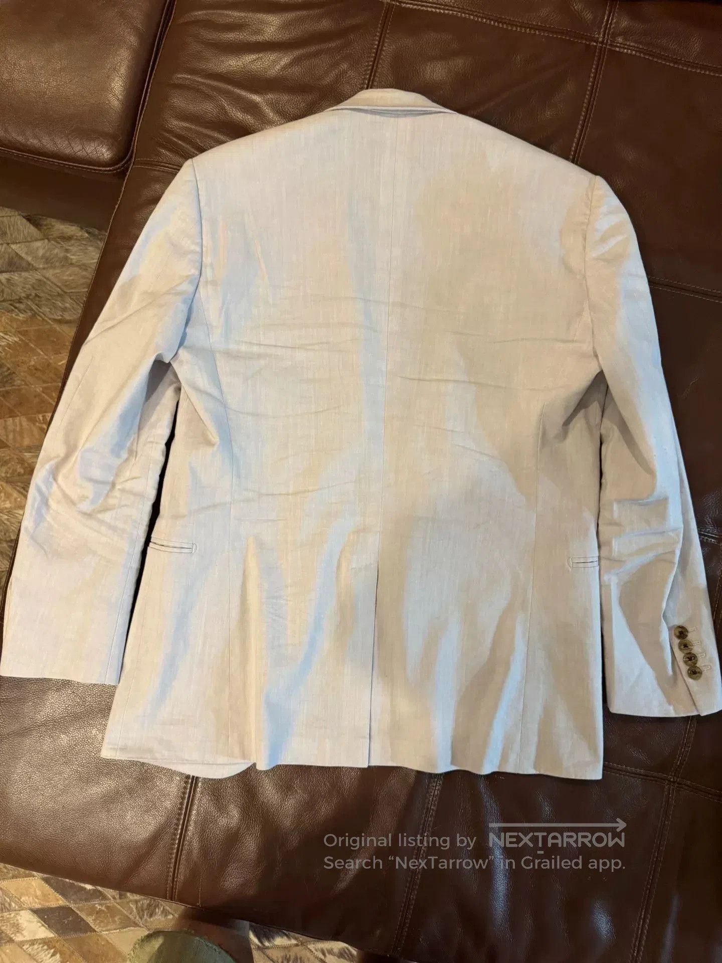 Hermes hermes men's tailored unlined linen blazer. Size US M / EU 48-50 / 2 - 2 Thumbnail