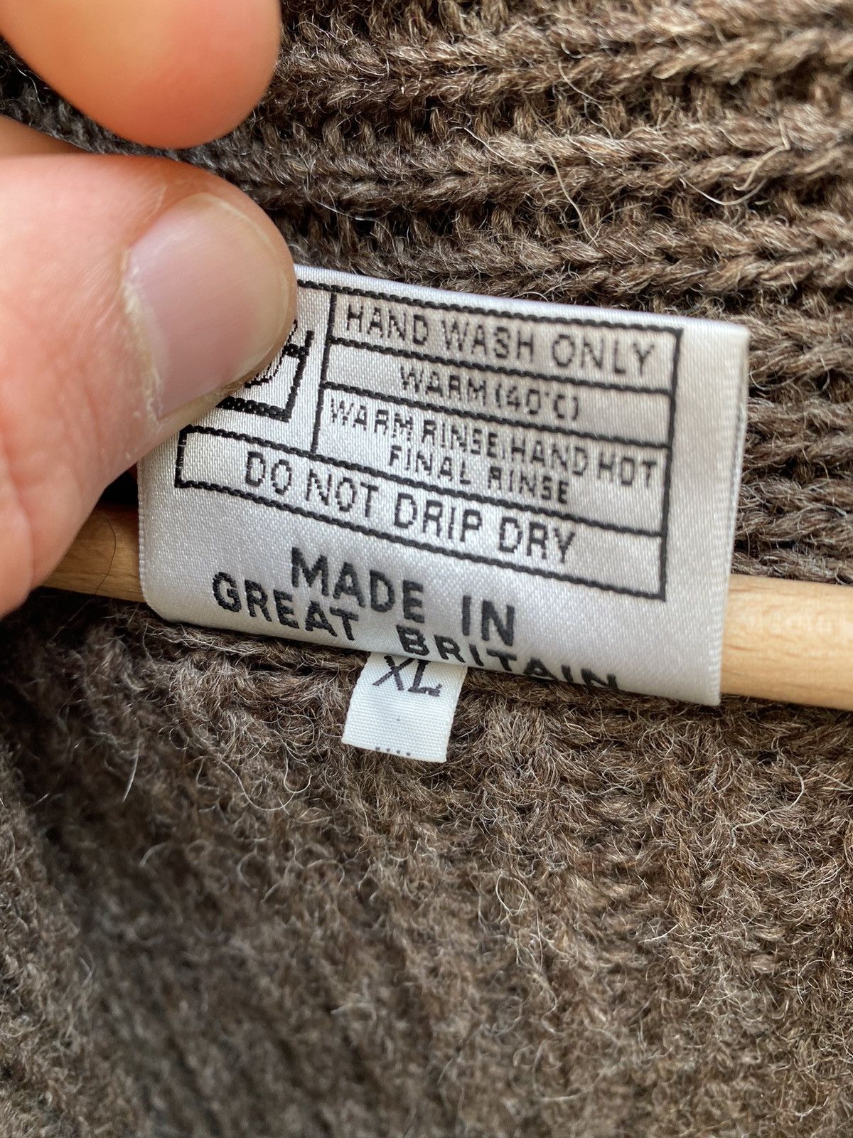 Black Sheep × Vintage Vintage Black Sheep Made In Great Britain Knitted Cardigan Size US XL / EU 56 / 4 - 5 Thumbnail