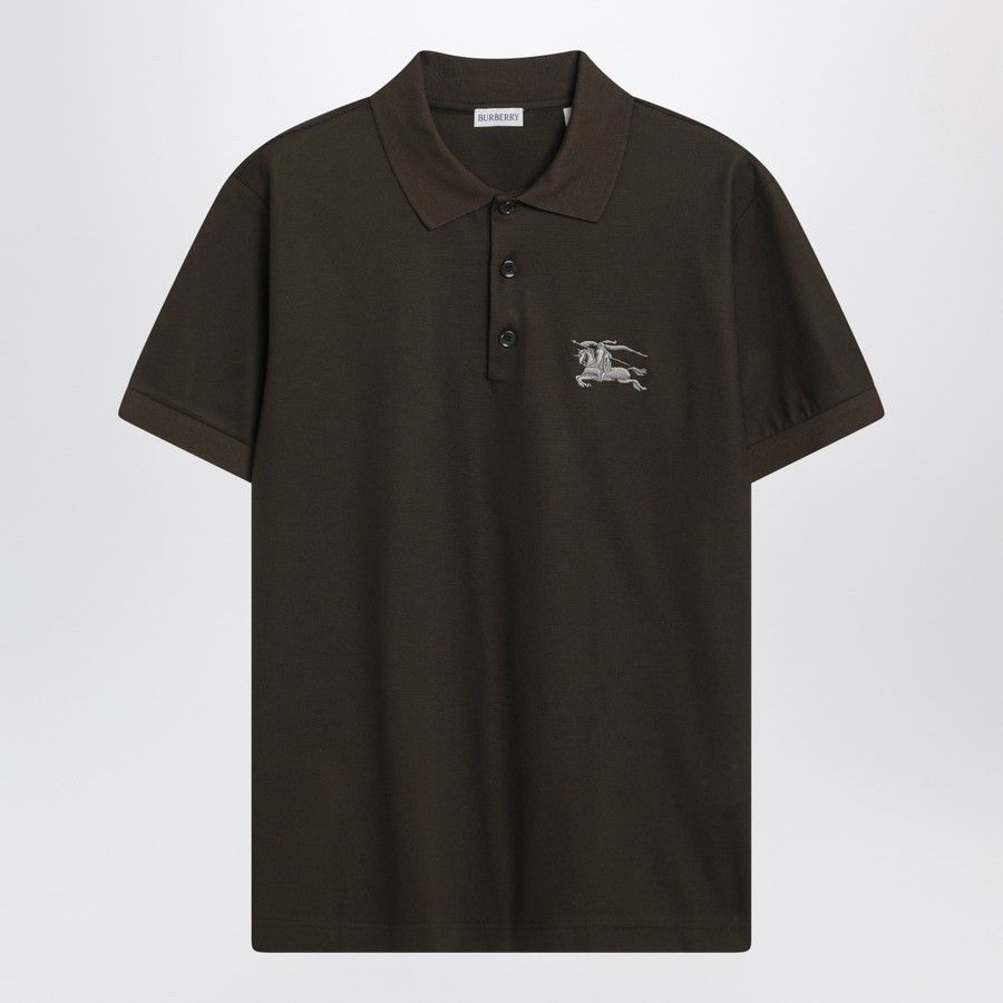 Burberry o1d2blof0226 Cotton Polo Shirt in Dark Green Size US M / EU 48-50 / 2 - 1 Thumbnail