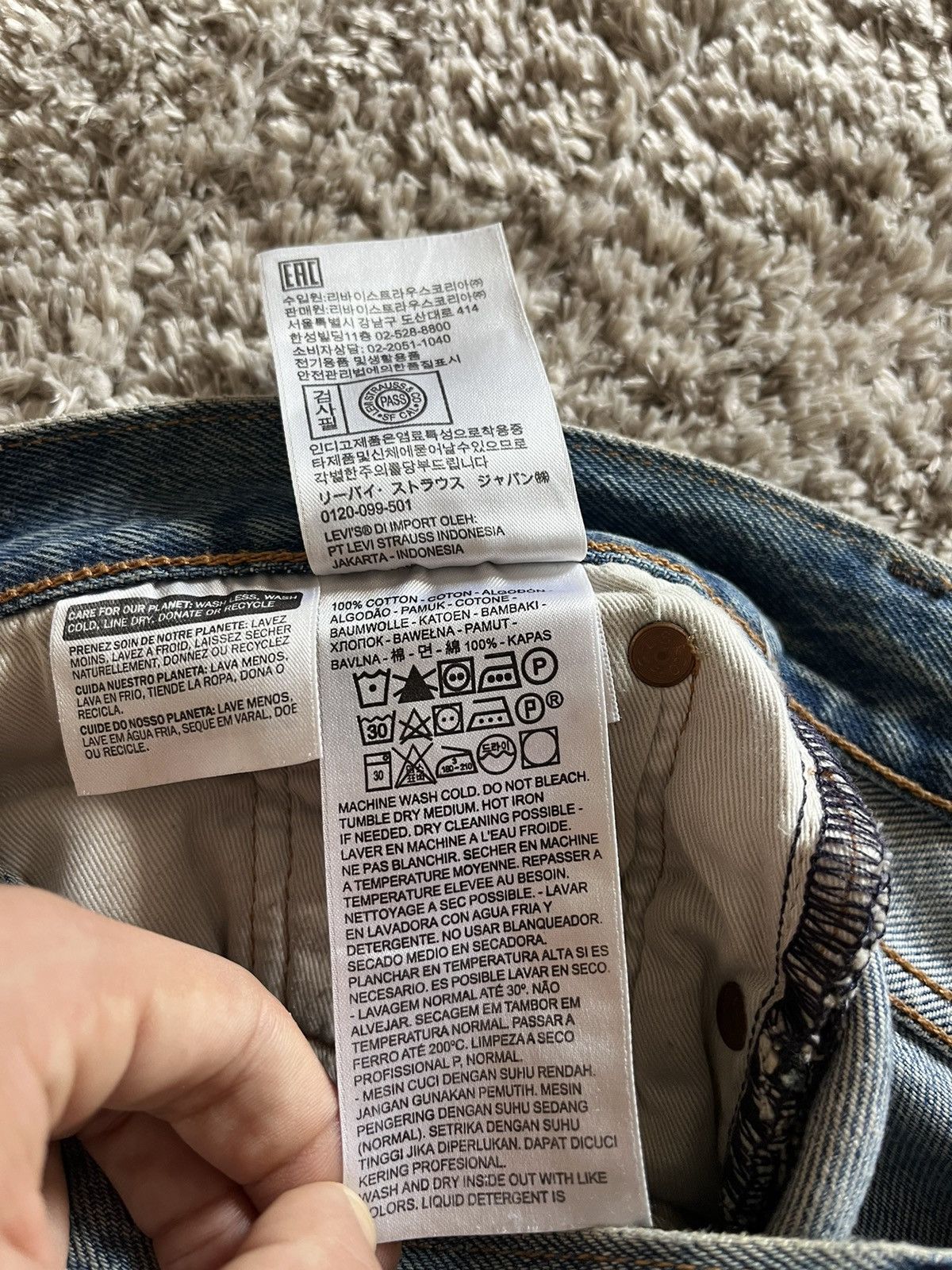 DENIM TEARS Denim tears Jean Size US 28 / EU 44 - 9 Thumbnail