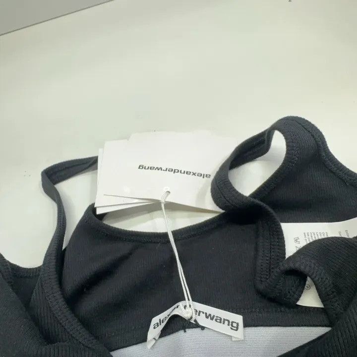 Alexander Wang Alexander Wang SS22 Black Logo Sports Bra - Size XS / US 0-2 / IT 36-38 - 5 Thumbnail