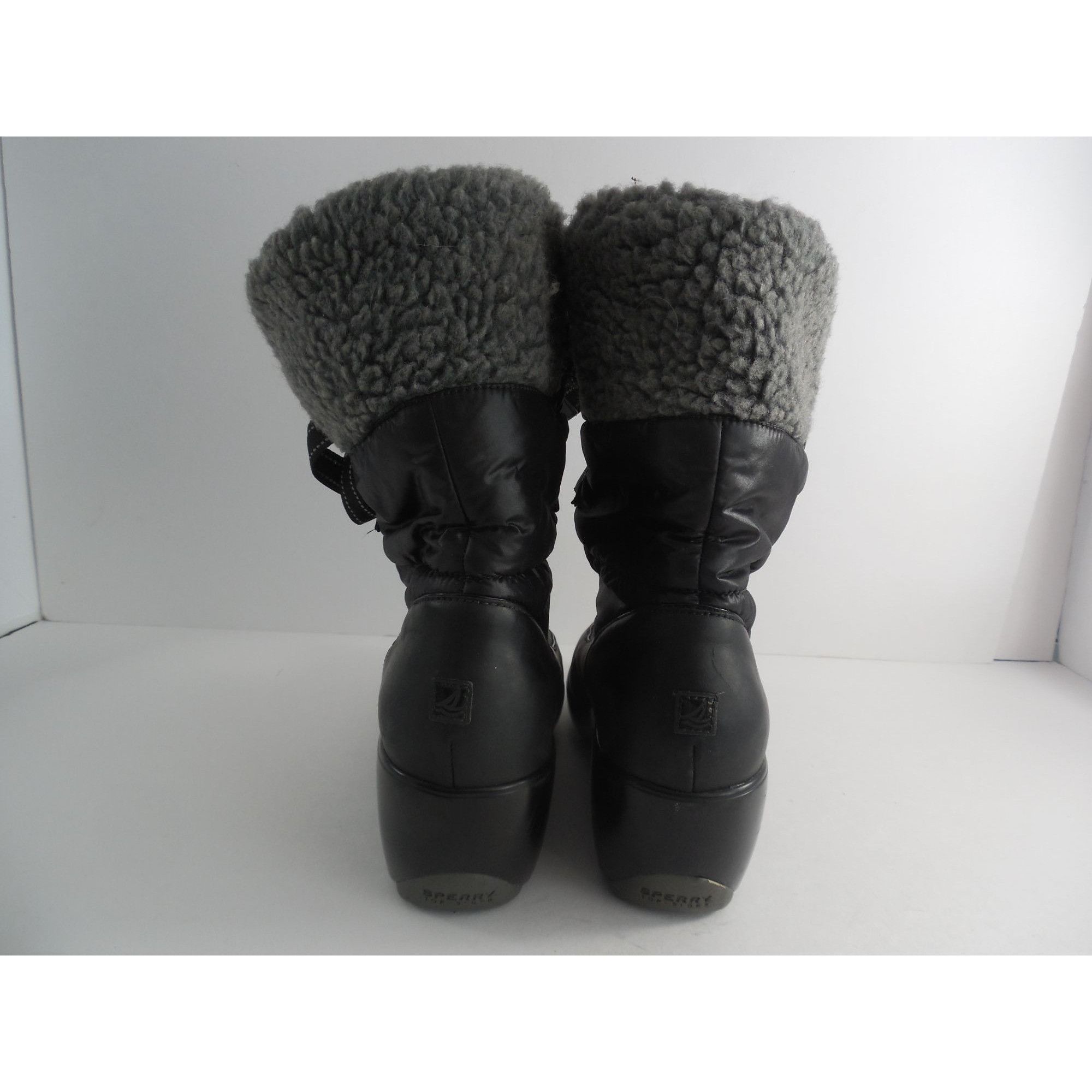 Sperry Sperry Winter Boots Sz 7.5M Women Black Lace Up Faux Lining Size US 7.5 / IT 37.5 - 6 Thumbnail