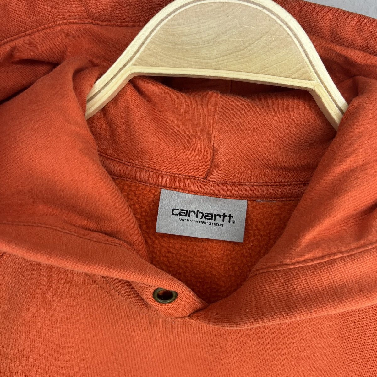 Carhartt Carhartt WiP Orange Hoodie Gold Logo Hooded Chase Sweat Size US M / EU 48-50 / 2 - 5 Thumbnail
