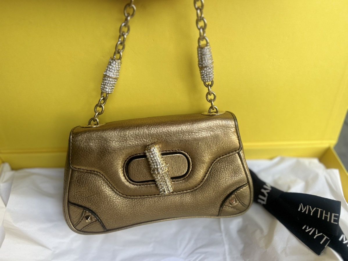 Gucci Vintage bronze pursewiyh swarovskichsin Size ONE SIZE - 1 Thumbnail