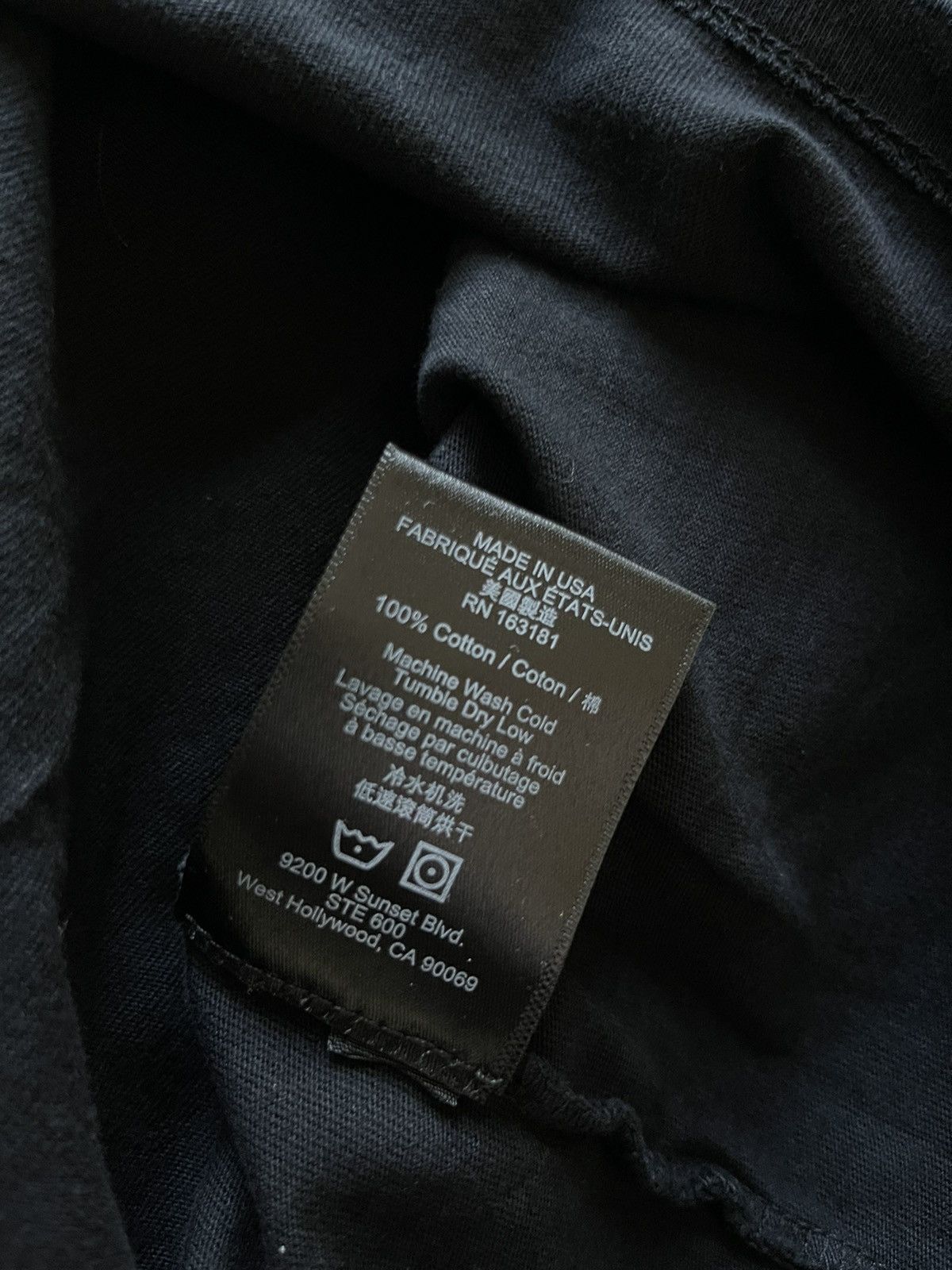 Rhude Rhude Flag Tee Vintage Black Size US L / EU 52-54 / 3 - 8 Thumbnail