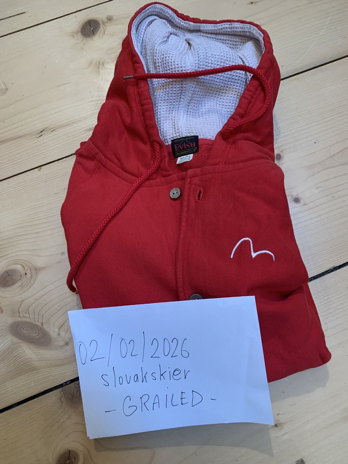Evisu Evisu hoodie with wooden buttons size L Size US L / EU 52-54 / 3 - 2 Thumbnail